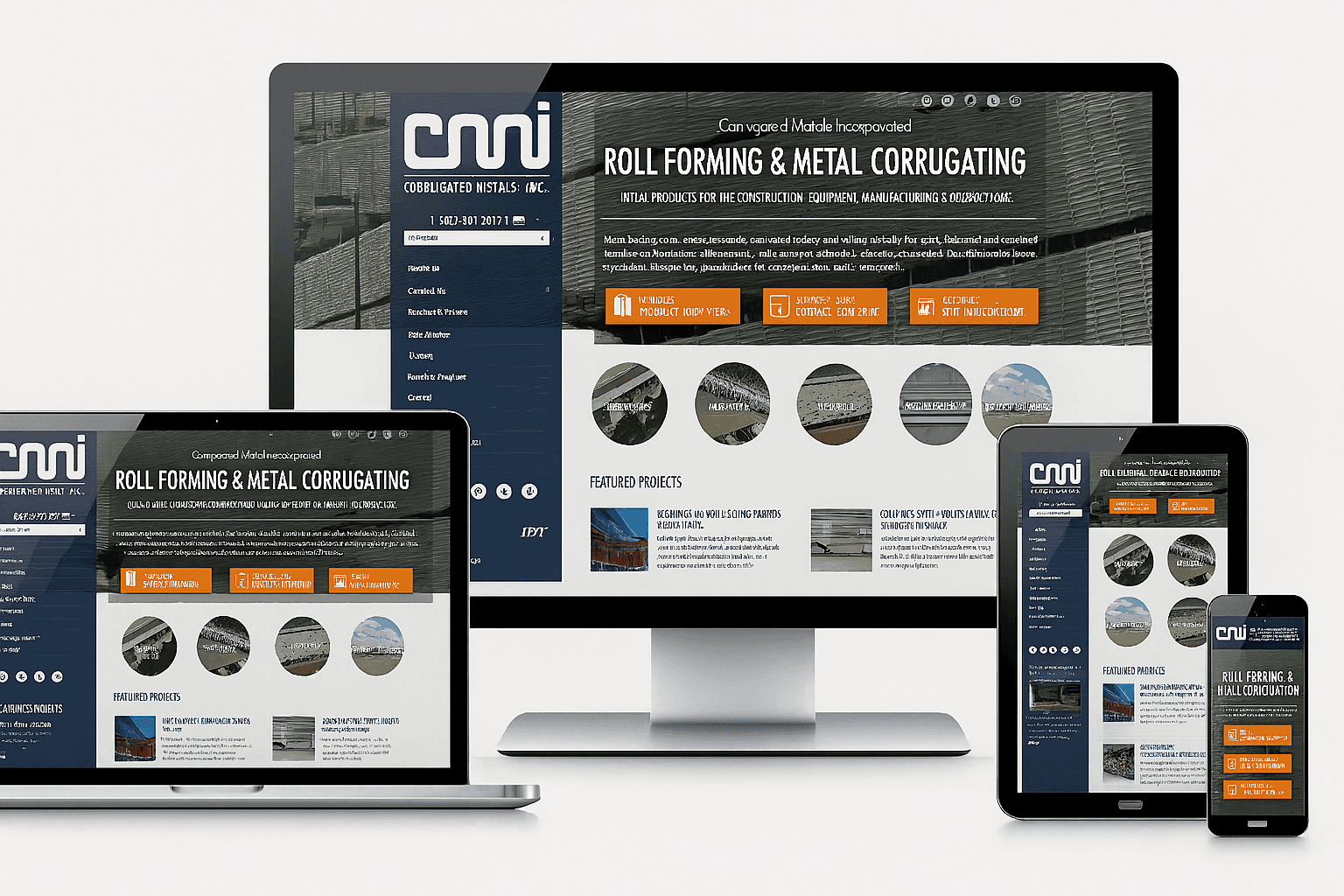 Website Design for CNI